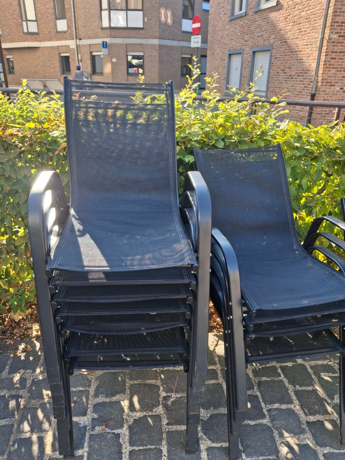 terras stoelen nieuwstaat, Tuin en Terras, Ophalen, Nieuw