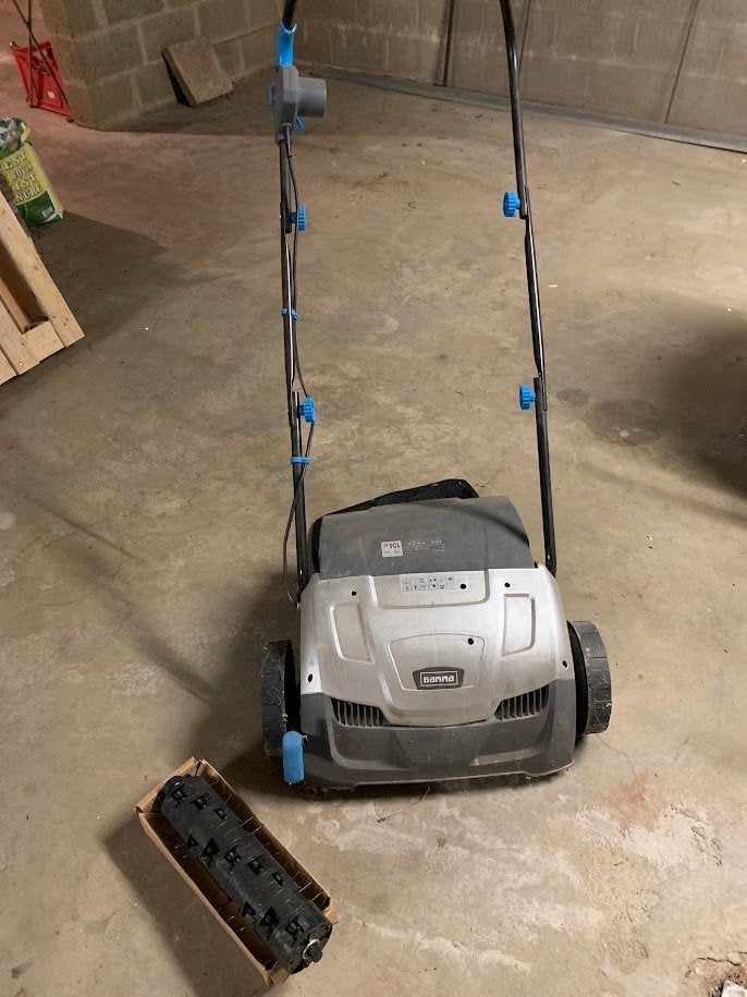 verticuteermachine electrisch, Tuin en Terras, Ophalen, Gebruikt, Elektrisch, Gamma
