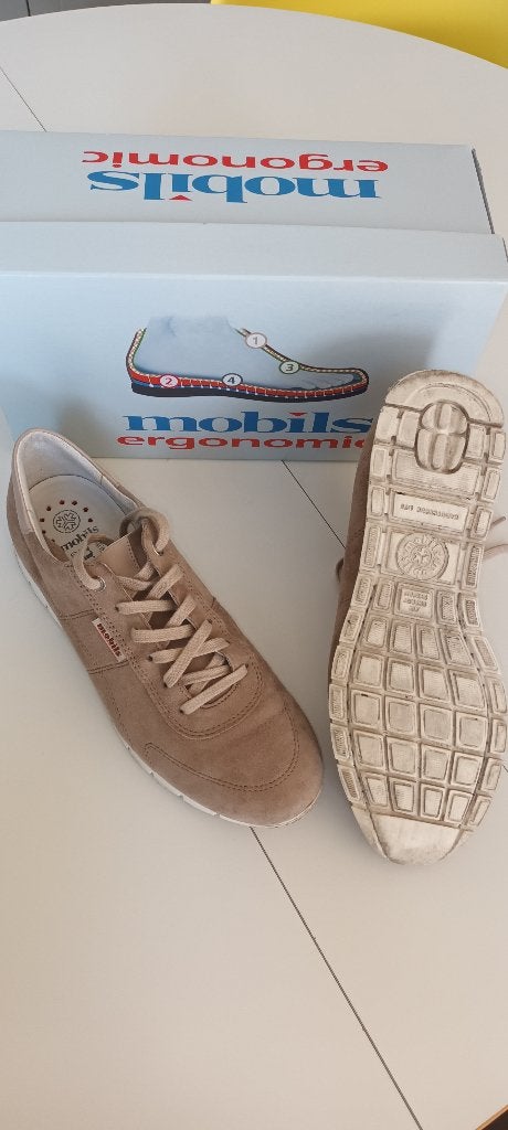 chaussures Mephisto, Autre, Beige, Comme neuf, Enlèvement