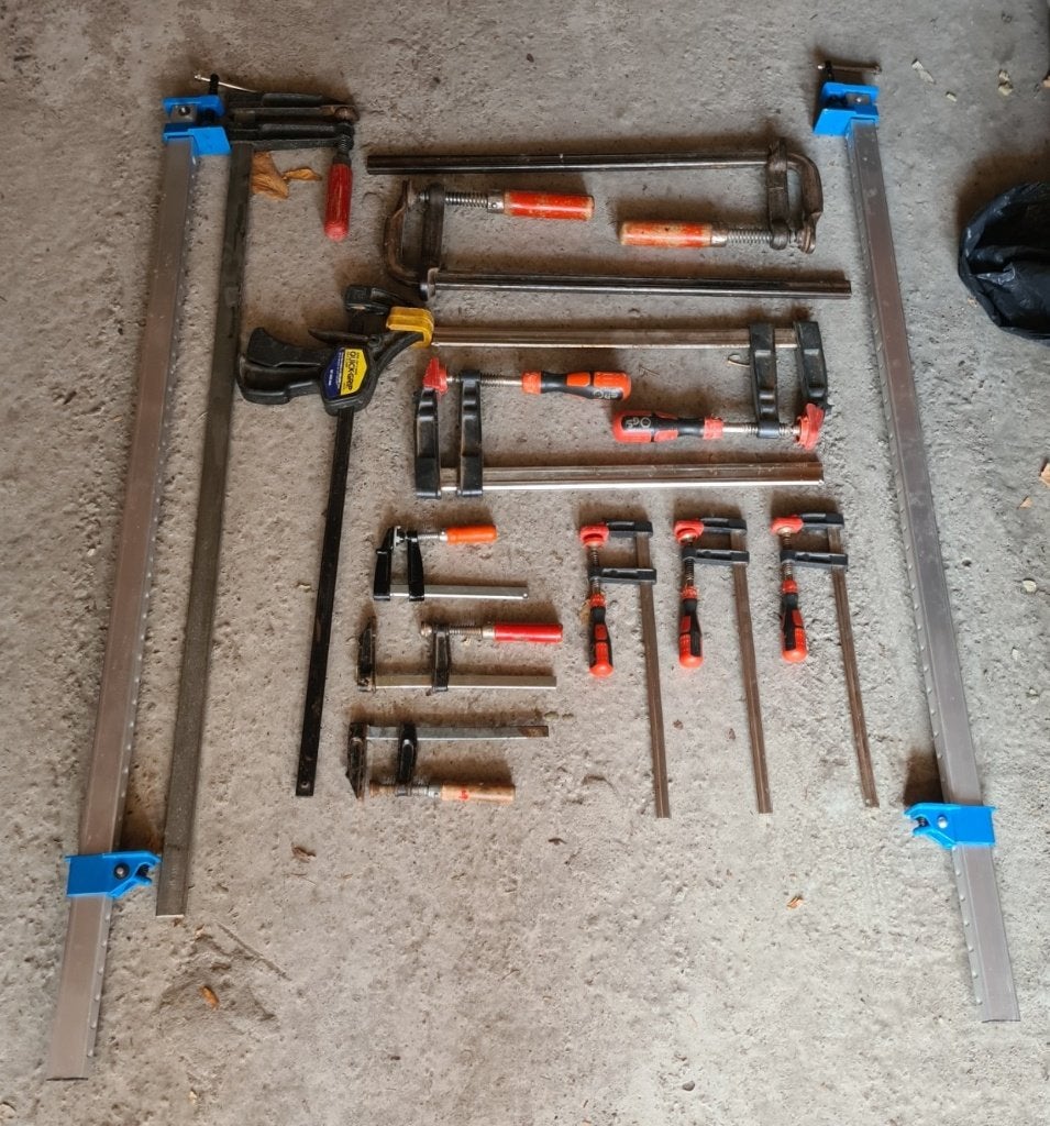Set lijmklemmen of sergeanten, Doe-het-zelf en Bouw, Gereedschap | Handgereedschap, Ophalen