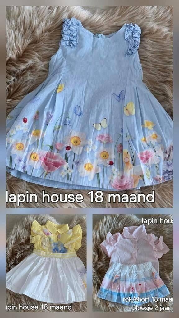 Kleding lapin house 86, Ophalen of Verzenden, Zo goed als nieuw, Meisje, Jurkje of Rokje