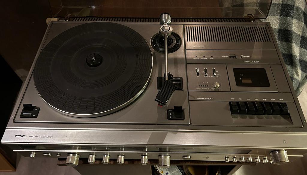 Philips 994 hifi stereo centre, Ophalen, Gebruikt, Platenspeler, Philips