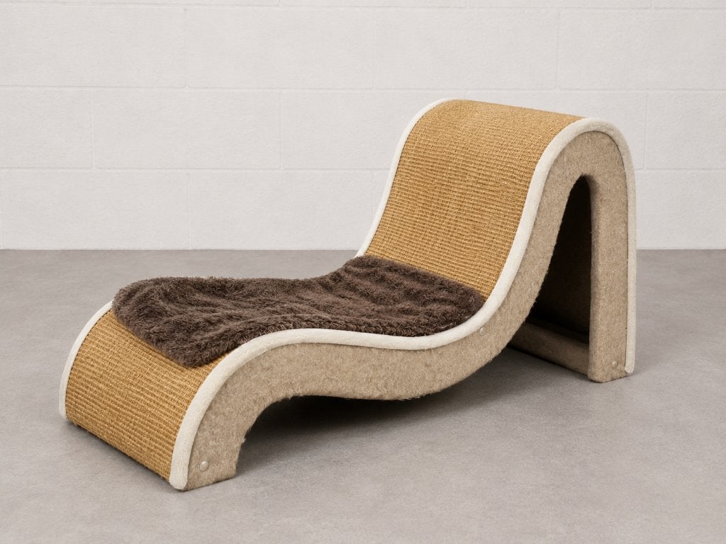 Katten krabmeubel  / krabpaal met liggedeelte, Dieren en Toebehoren, Krabmeubelen, Ophalen, Gebruikt, Krabpaal