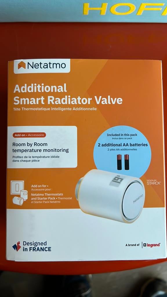Netatmo thermostaatkraan trv thermostatische kraan, Bricolage & Construction, Enlèvement ou Envoi, Comme neuf, Robinet