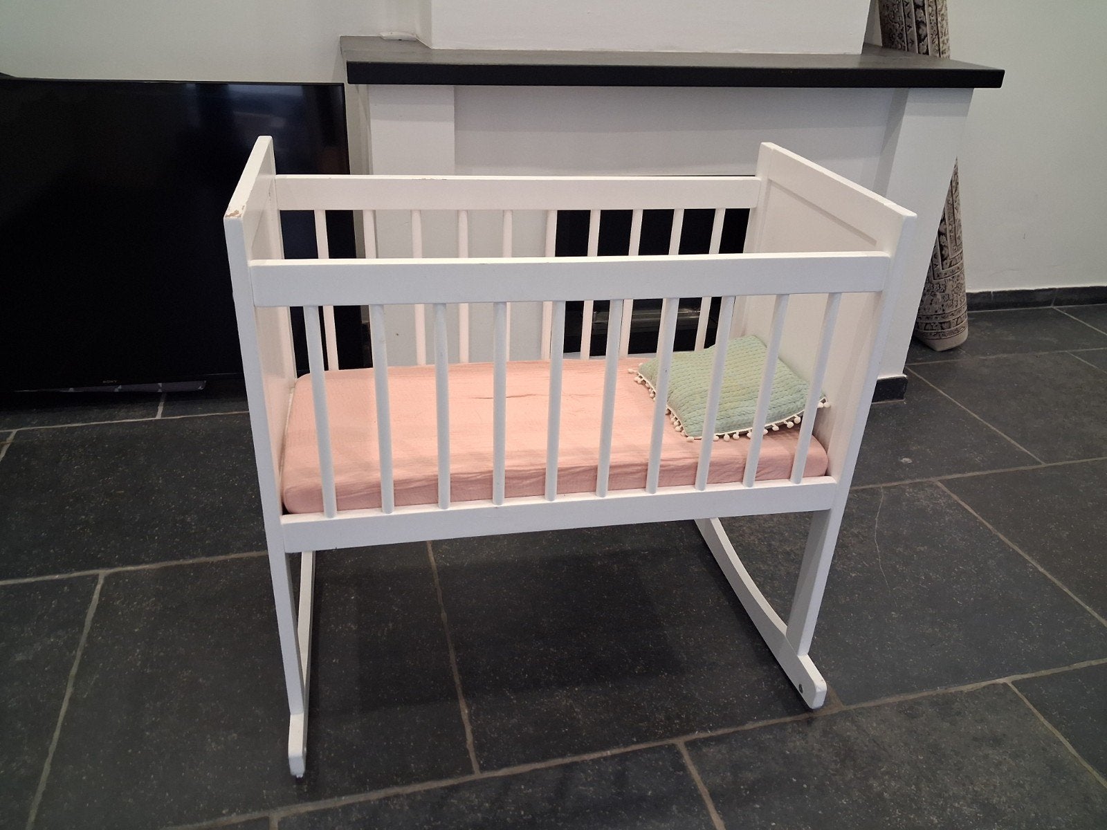 baby wiegje met gratis matras, Ophalen