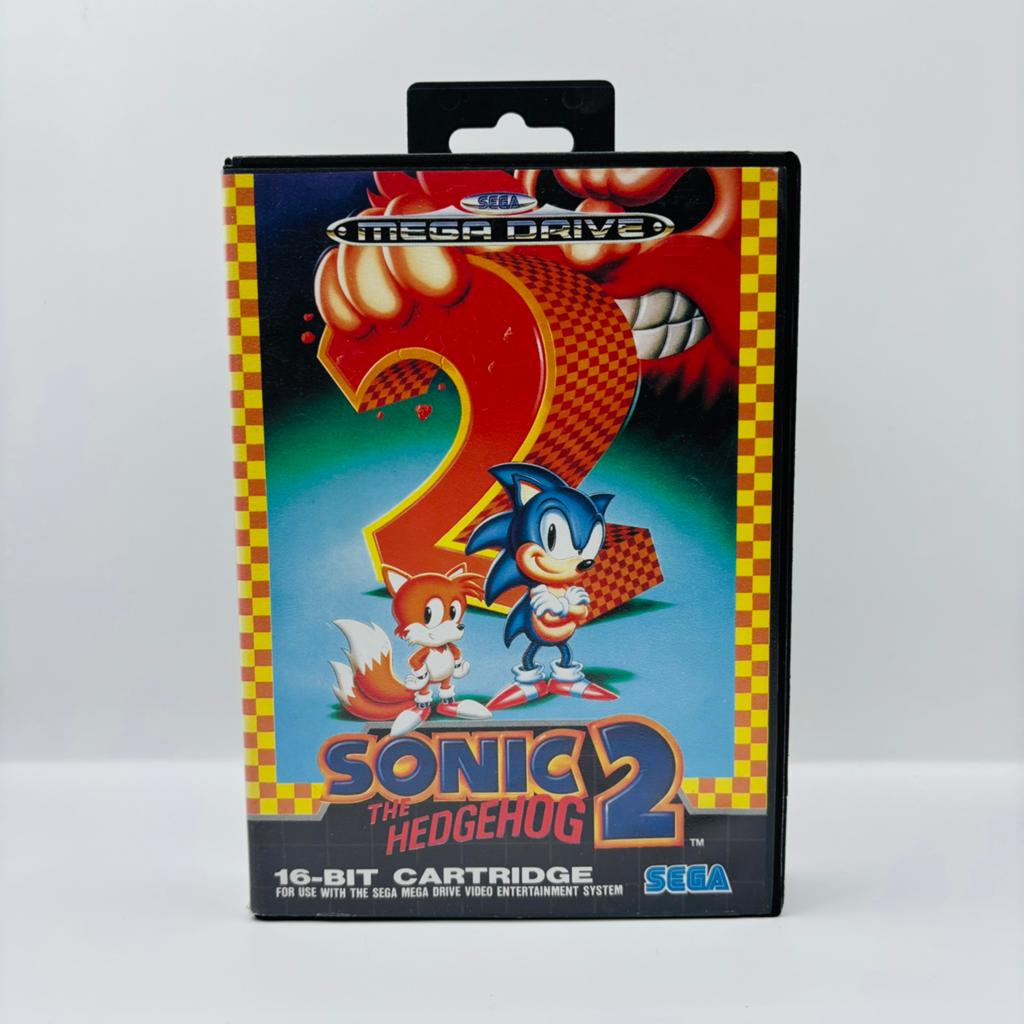 Sonic The Hedgehog 2 Sega Mega Drive, Games en Spelcomputers, Games | Sega, Avontuur en Actie, Ophalen of Verzenden, Zo goed als nieuw