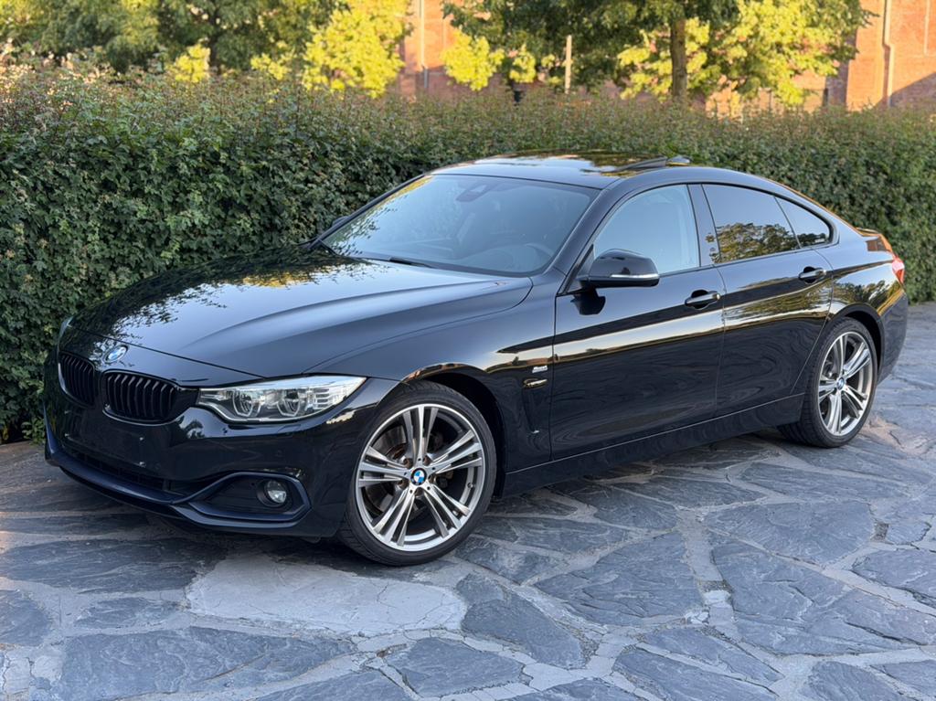 Bmw 430d Gran Coupe / Sportline / Hud / Automaat / Full Opt., Auto's, Automaat, Testrit aan huis, Achterwielaandrijving, Zwart