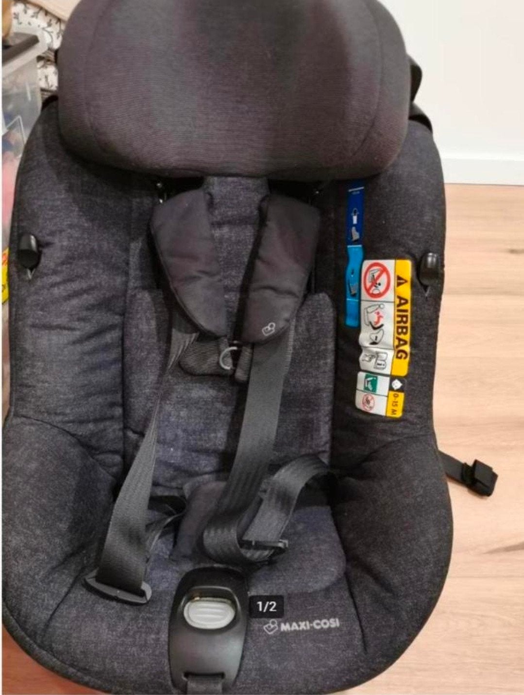 autostoel maxi cosi axissfix 360, Kinderen en Baby's, Autostoeltjes, Ophalen, Verstelbare rugleuning, 9 t/m 18 kg, Isofix