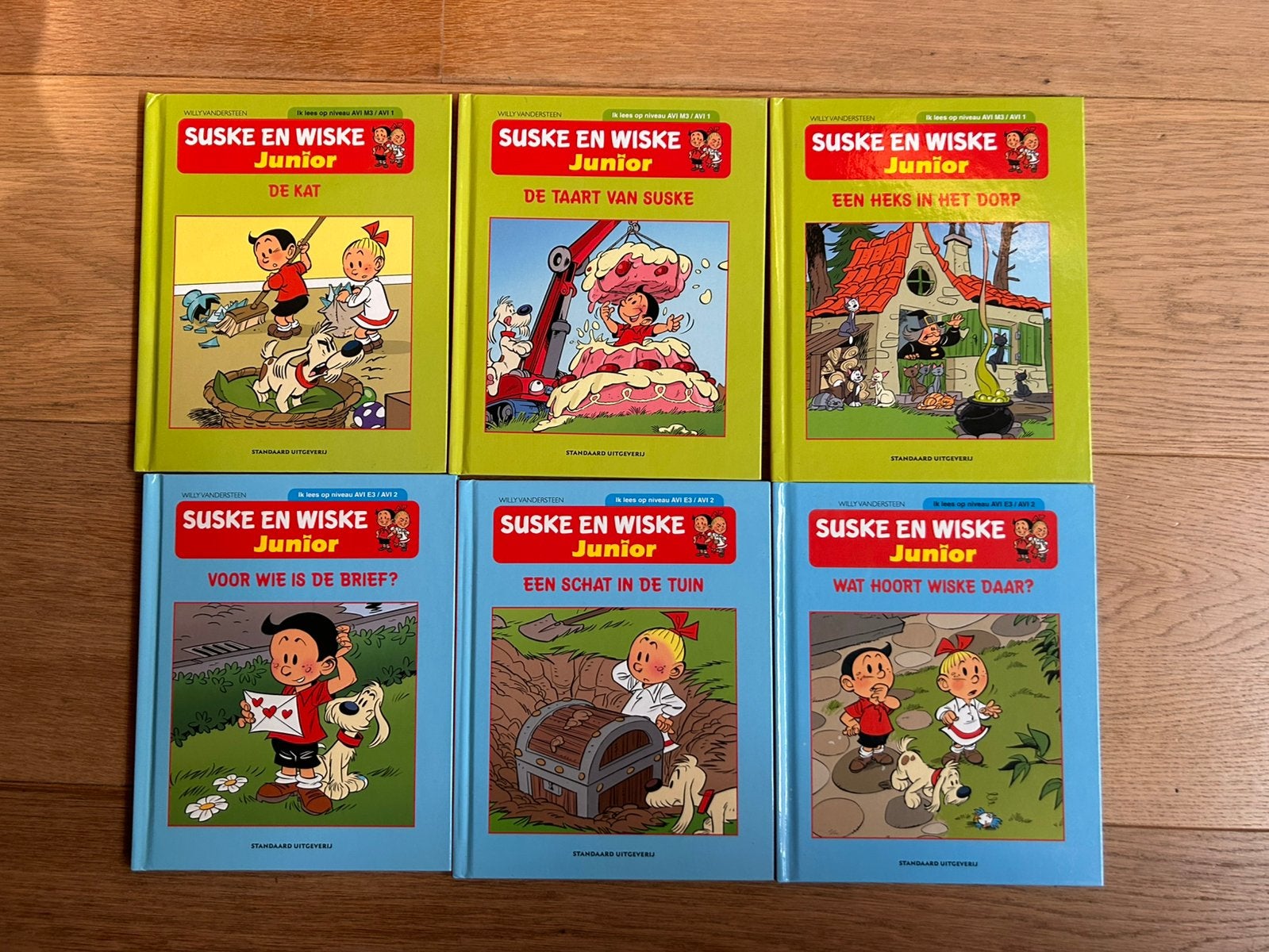 Suske en wiske junior avi leesboekjes m3 en e3, Boeken, Ophalen of Verzenden, Gelezen