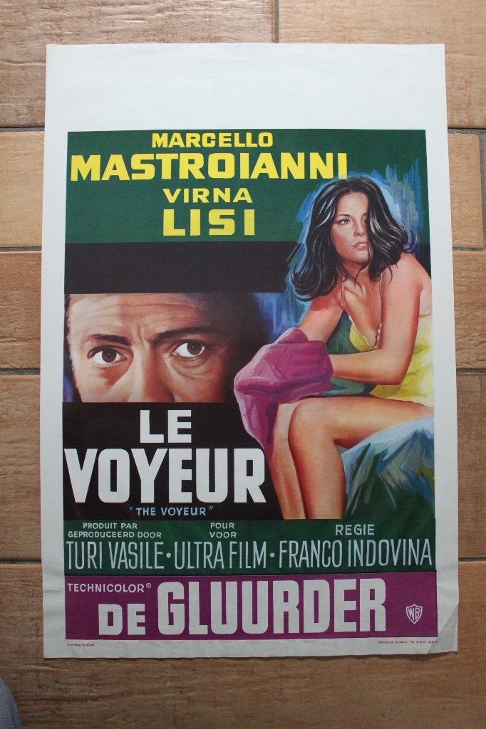 filmaffiche Virna Lisi The Voyeur 1970 filmposter, Verzamelen, Posters, Rechthoekig Staand, Ophalen of Verzenden, Zo goed als nieuw