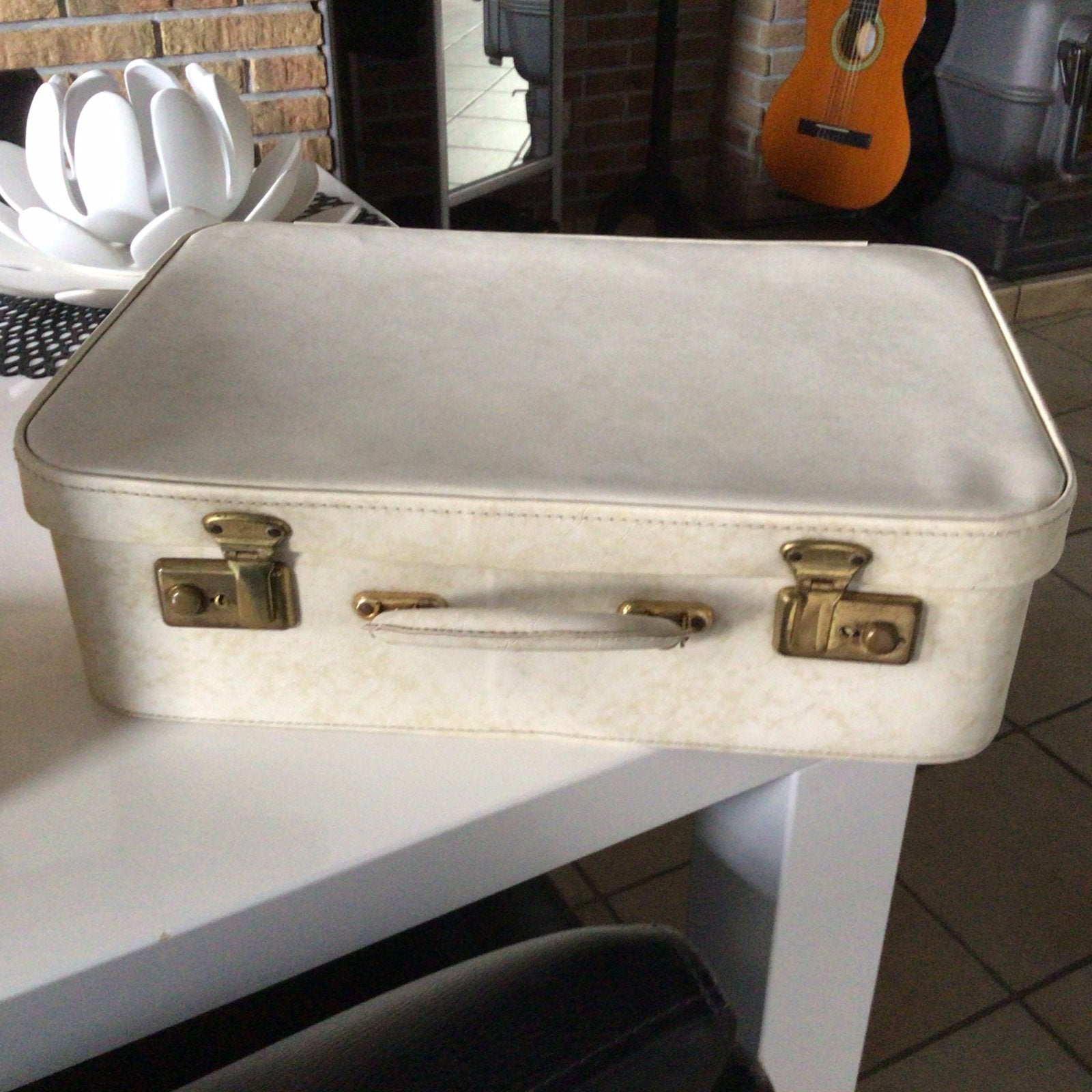 Valise beauty  case vintage prix sur demande, Enlèvement, Comme neuf
