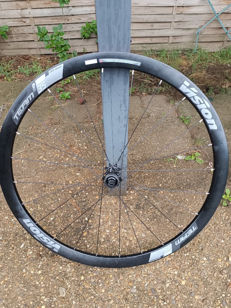 race wiel vision, Fietsen en Brommers, Fietsonderdelen, VISION, Nieuw, Aluminium, Racefiets