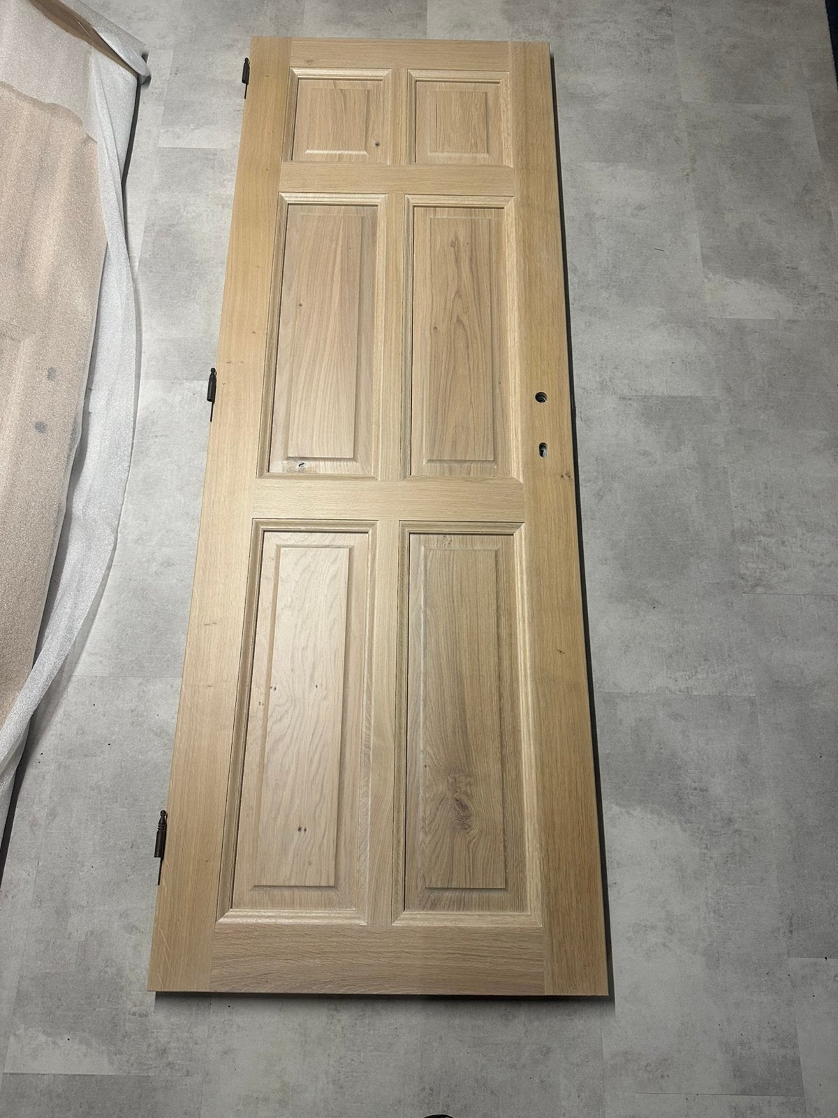 nieuwe massief eiken binnendeuren – compleet – 71 x 202 cm, Enlèvement, Comme neuf