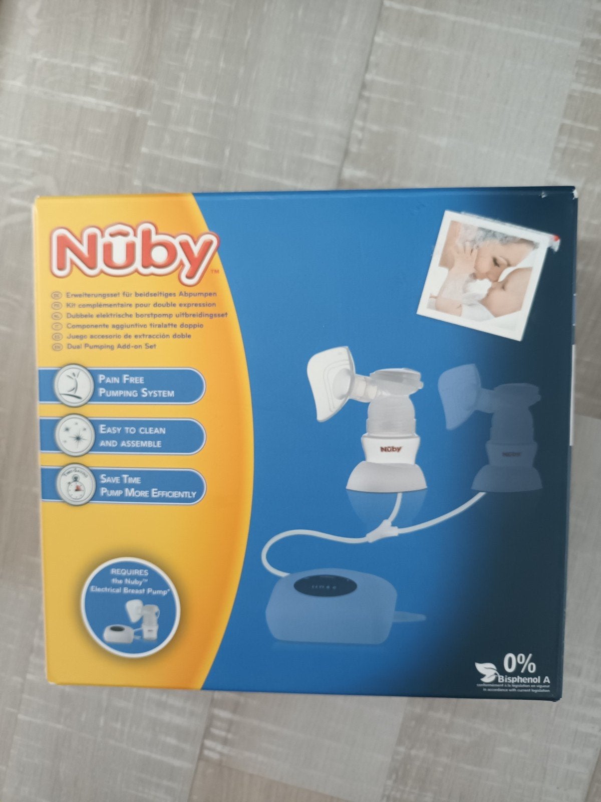 uitbreidingsset borstpomp, Nuby, Kinderen en Baby's, Ophalen