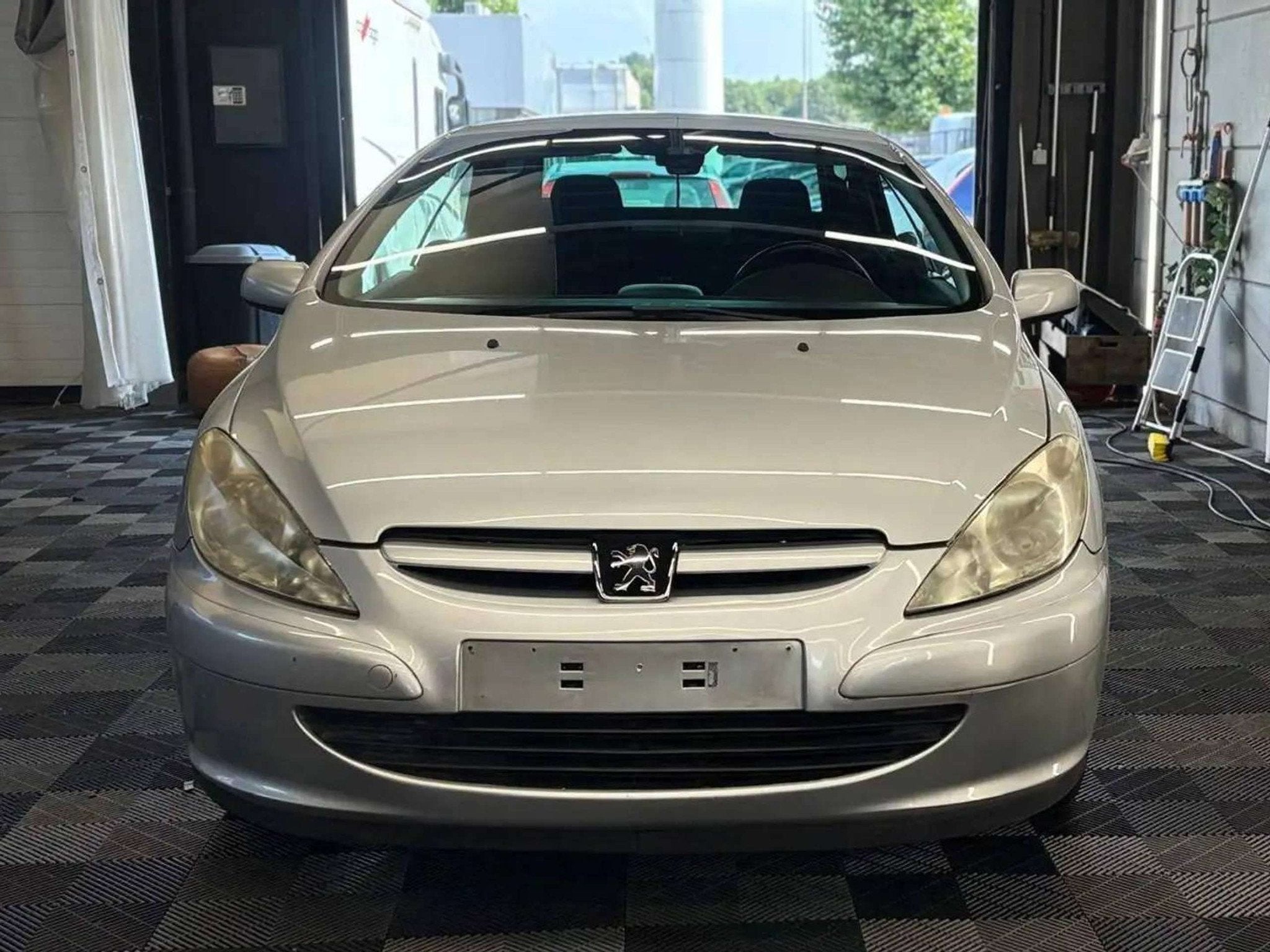 Peugeot 307 cc 1.6 bj2005 benzine manueel eur4 140058km, Autos, Argent ou Gris, Achat, Entreprise, Cabriolet