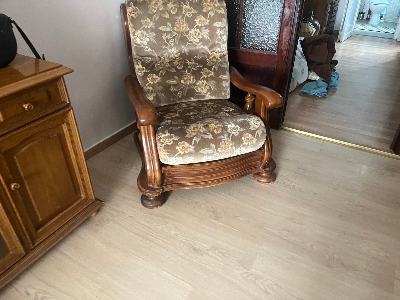 Fauteuil a donné, Ophalen