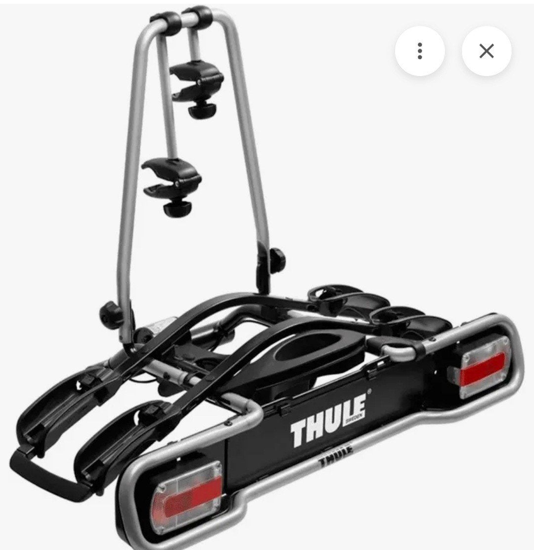 Fietsendrager Thule voor 2 fietsen, Ophalen, 2 fietsen