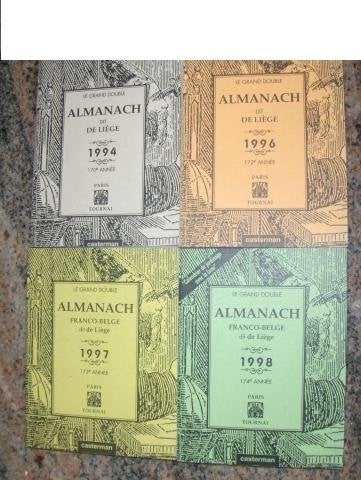 4 almanachs dit de liège,neuf. 1994.1996.1997.1998., Ophalen of Verzenden, Tijdschrift