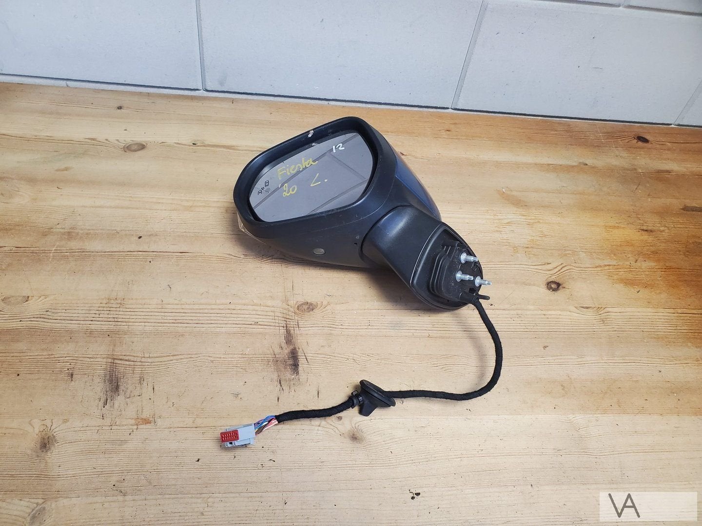 Ford Fiesta 2017 -2023 spiegel links 12 draden dodehoek €100, Auto-onderdelen, Spiegels, Gebruikt, -, -, Ophalen of Verzenden
