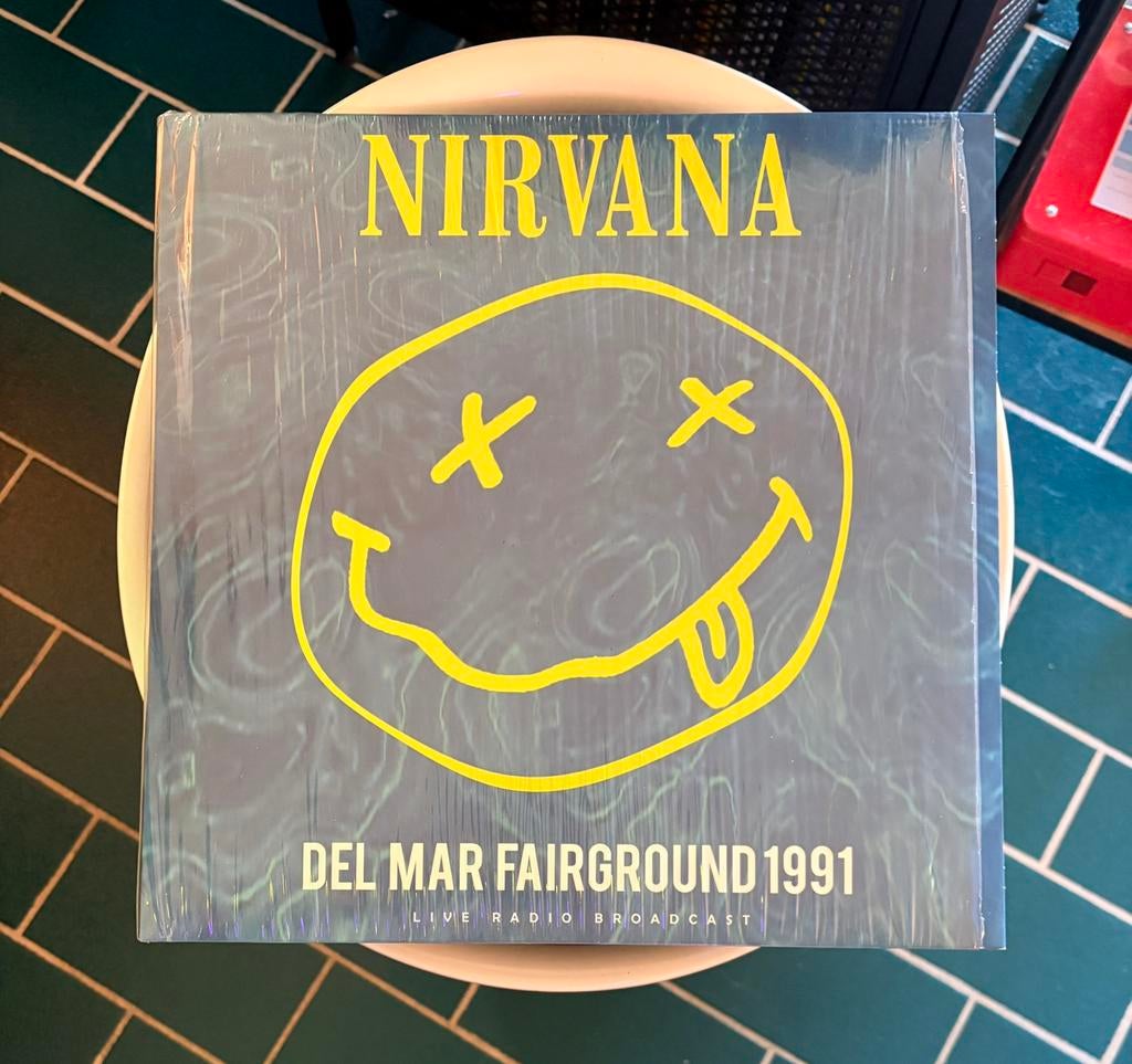 Nirvana - Del Mar Fairground 1991 - LP Rock Grunge, Cd's en Dvd's, 1990 - 1999, Overige genres, Ophalen of Verzenden, Zo goed als nieuw