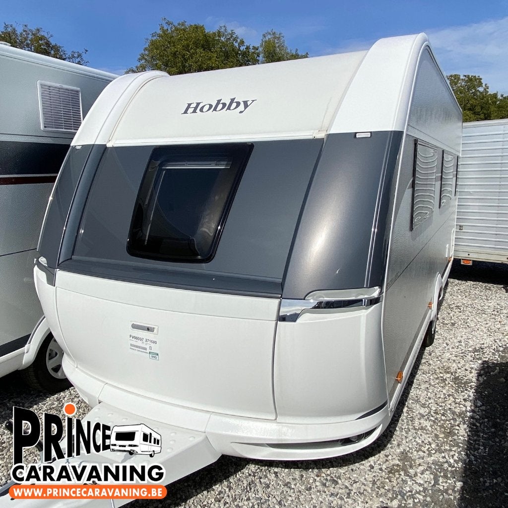 Hobby Excellent 460 SL 2027 - Prince Caravaning, 2 lits séparés, 6 à 7 mètres, Porte moustiquaire, Entreprise