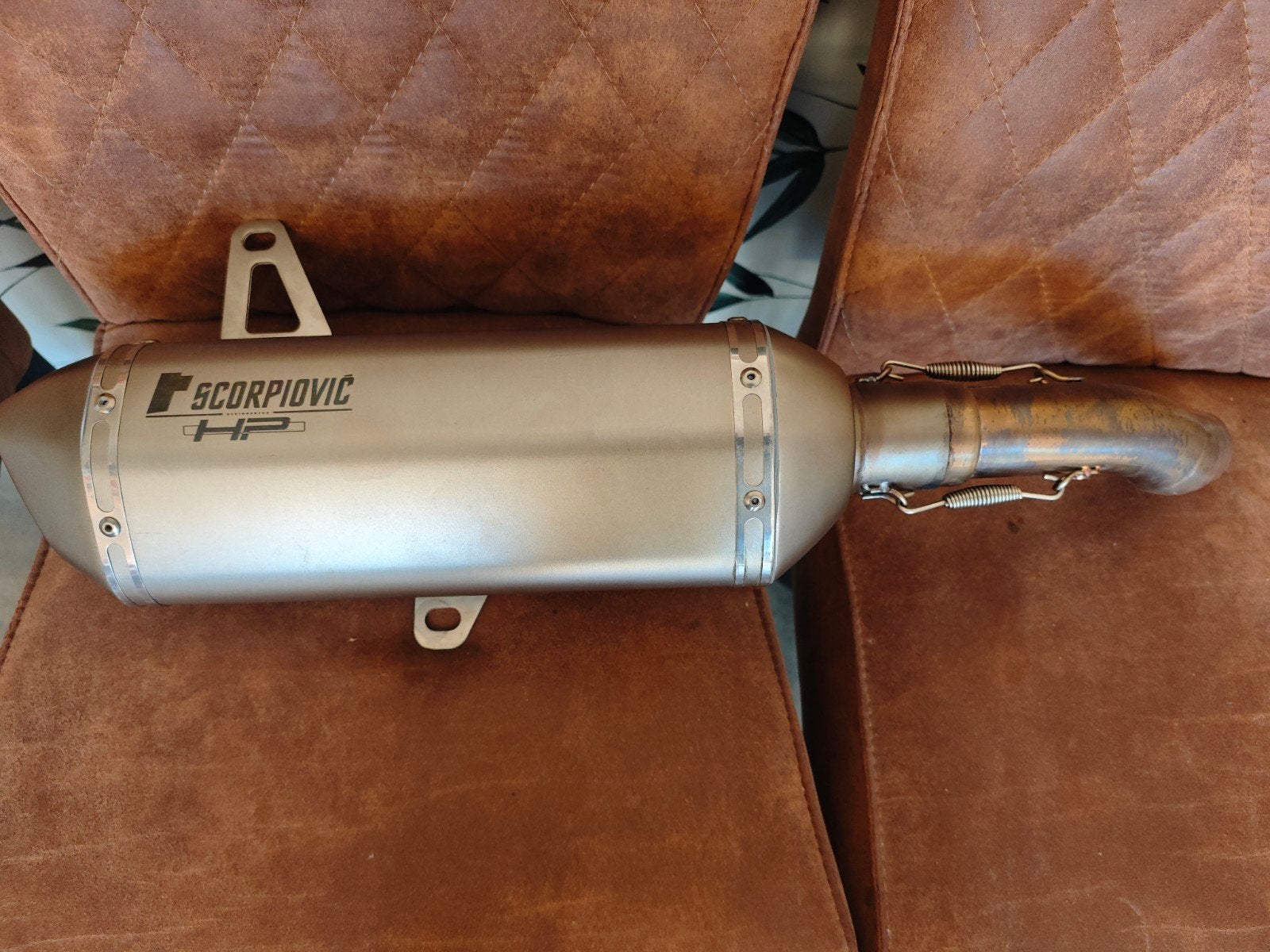 vespa gts uitlaat, Motoren, Ophalen
