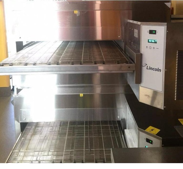 PIZZA BANDOVEN LINCOLN IMPINGER 1433 Serie Gas, Ophalen, Gebruikt, Ovens, Microgolfovens en Steamers