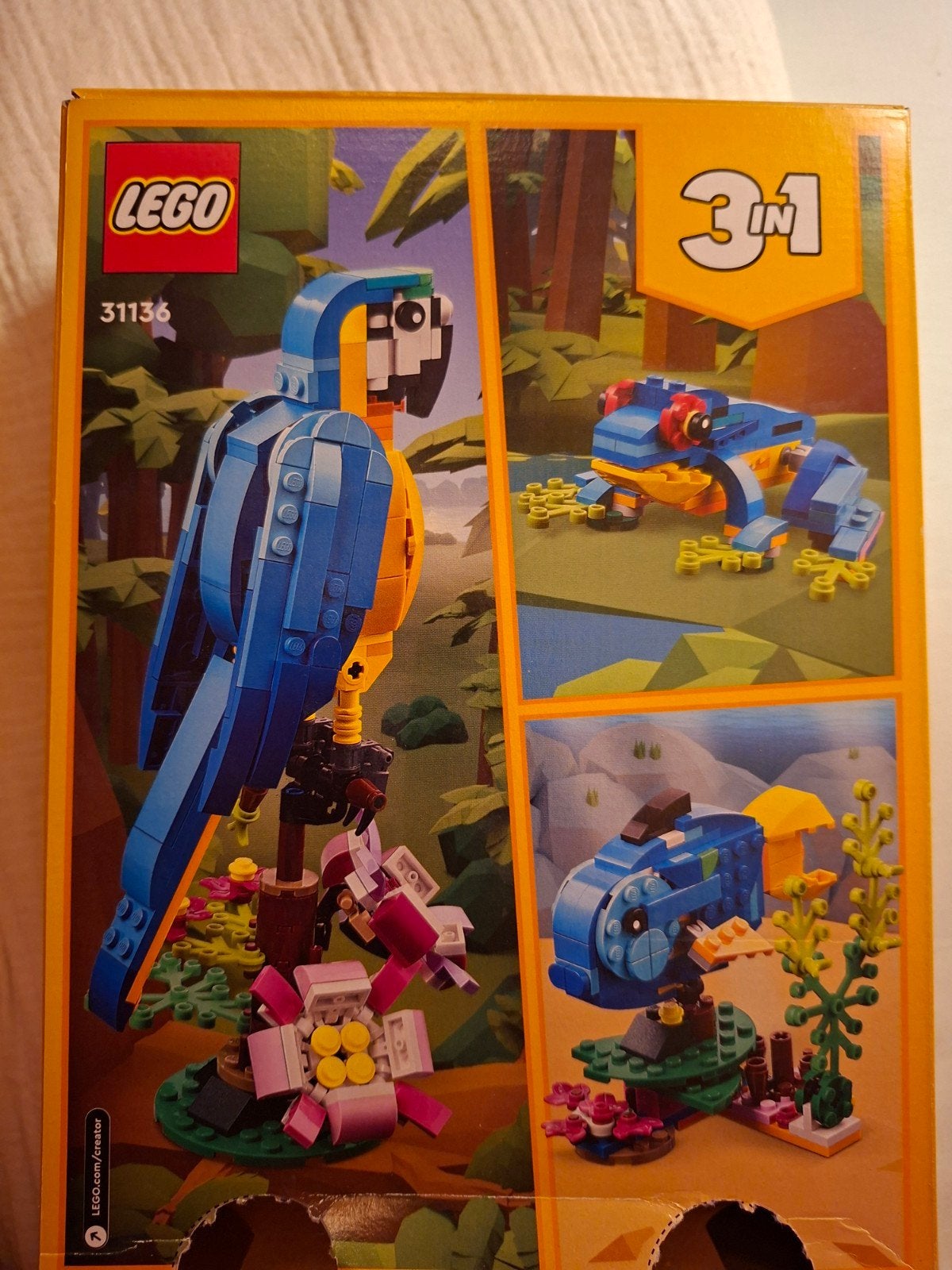 3 in 1 lego set, Ophalen, Zo goed als nieuw, Compleet, Lego