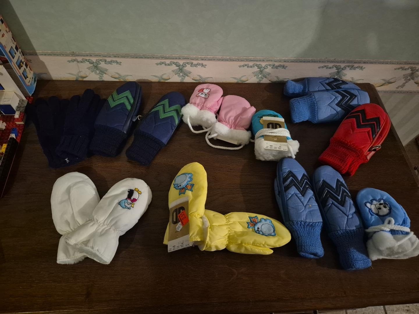 Mooie verzameling retro & vintage kinderhandschoenen en want, Ophalen of Verzenden