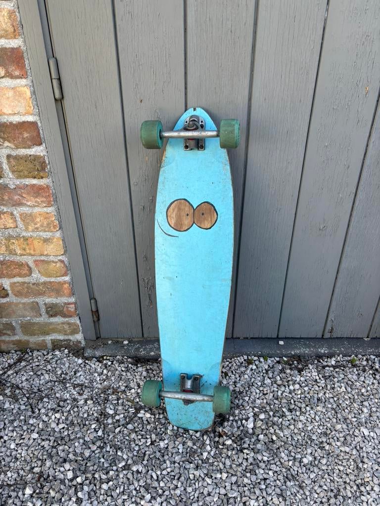 Longboard met paris trucks, Ophalen, Zo goed als nieuw, Longboard