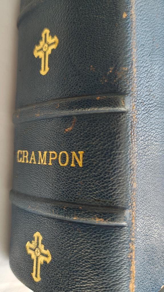 Bible de Crampon Ed. Cercle Bibliophile livre religion 1961, Envoi, Utilisé, Chanoine Crampon