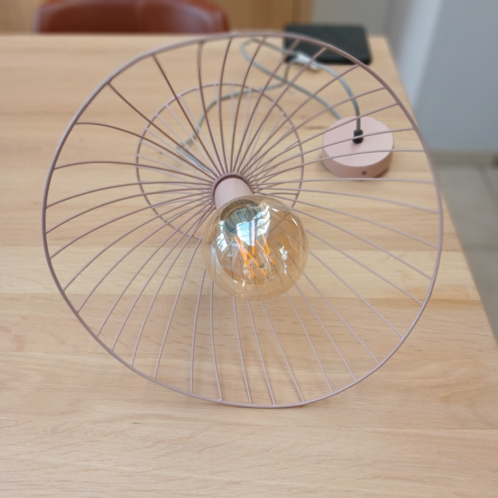 metalen lusters voor jongens kamer(blauw)alsook een voor mei, Ophalen, Zo goed als nieuw