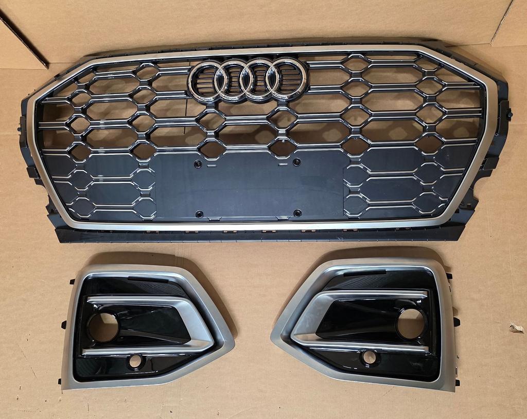Grill Audi Q5 80A Roosters Set Facelift S-LINE GRILLE SQ5, Auto-onderdelen, -, Nieuw, Ophalen of Verzenden, -