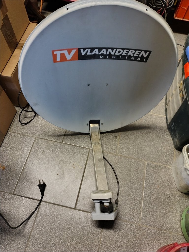 tv vlaanderen pakket, TV, Hi-fi & Vidéo, Enlèvement, Utilisé, Accessoires d'antenne (parabolique)