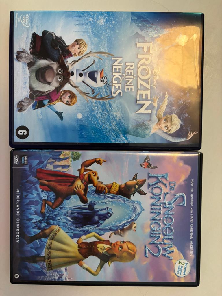 Duo DVD : frozen en de sneeuwkoningin, Cd's en Dvd's, Ophalen