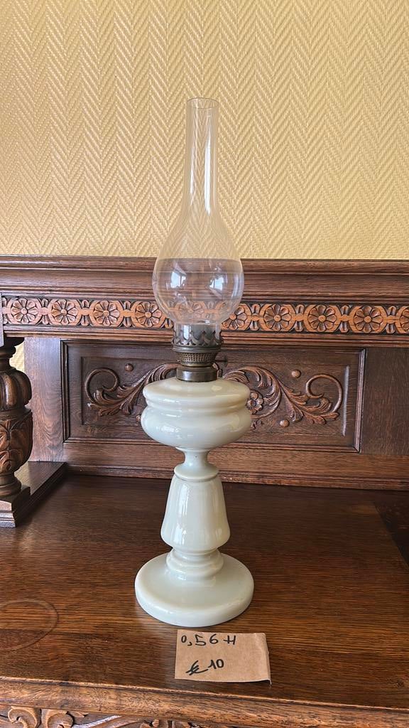 Olie lamp, Ophalen