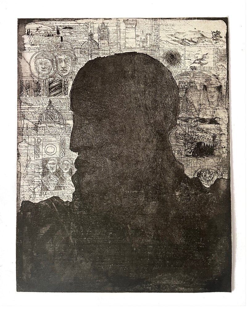 litho - Andrzej Wiśniewski, Antiek en Kunst, Kunst | Litho's en Zeefdrukken, Origineel, Overige onderwerpen, Ophalen of Verzenden
