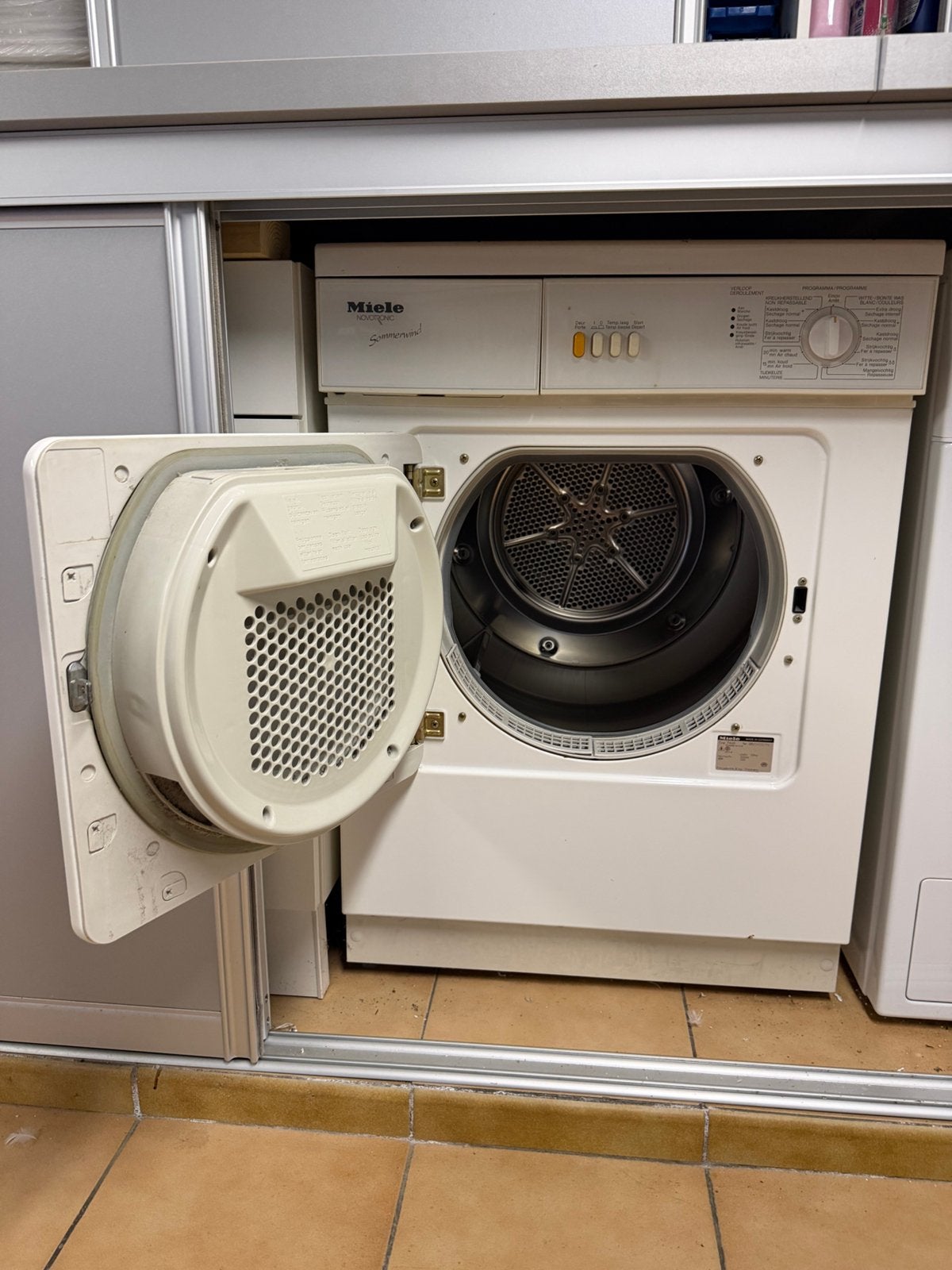 Droogkast Miele, Ophalen, Gebruikt, Luchtafvoer