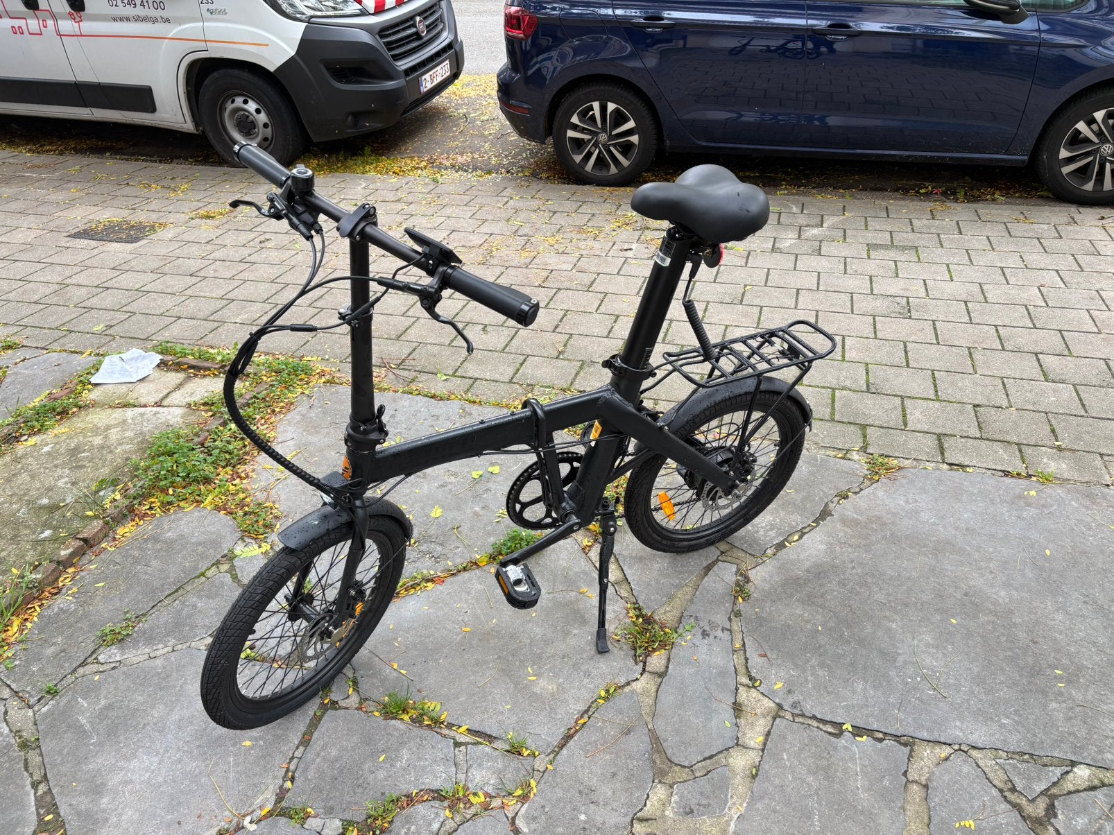 Zeer weinig gebruikte Venilu opvouwbare elektrische fiets, Gebruikt, Versnellingen, Totaal opvouwbaar, Schijfrem
