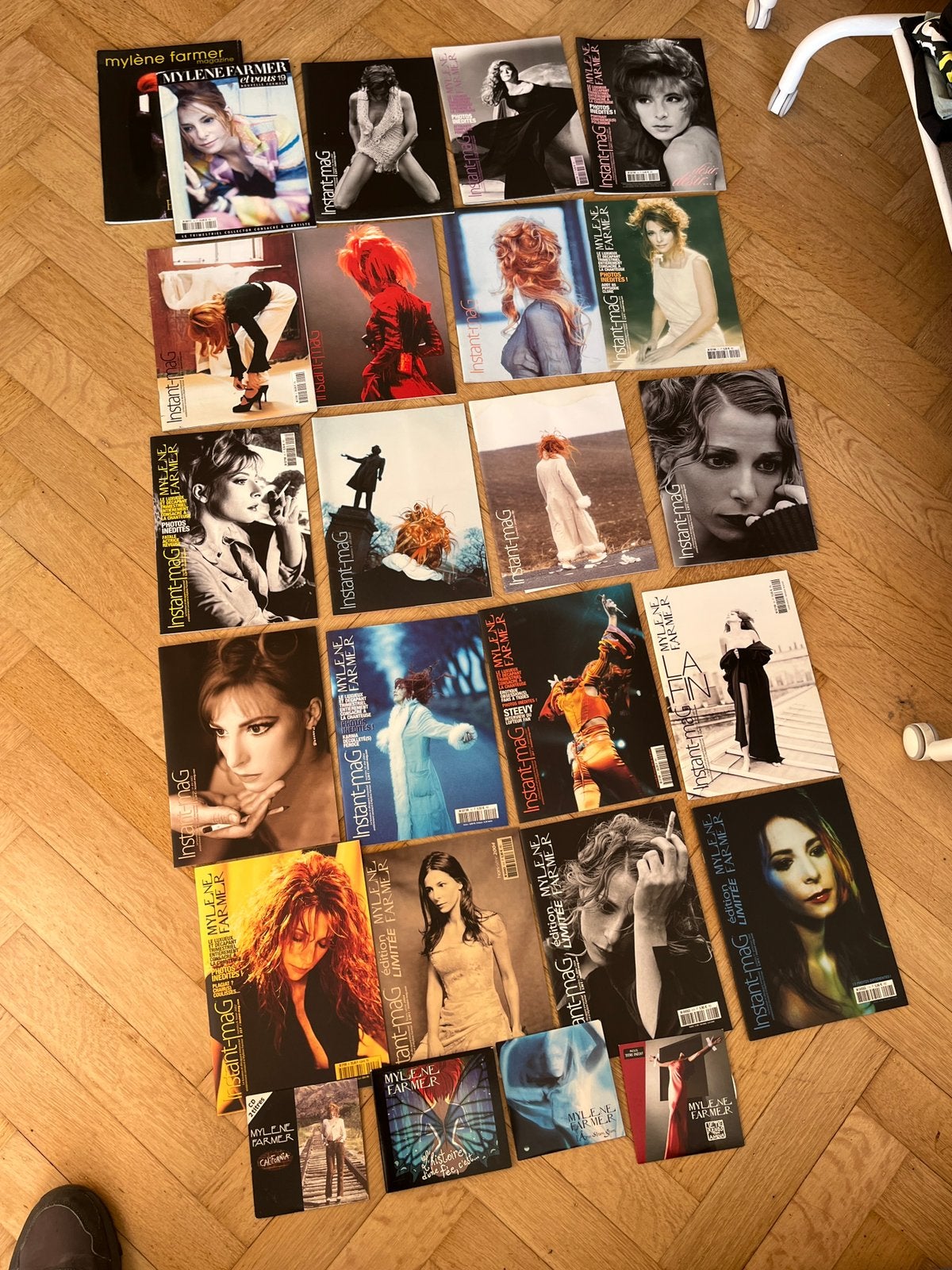 Lot Instant Mag Mylène Farmer (20) et +, Enlèvement ou Envoi, 1980 à nos jours, Journal ou Magazine