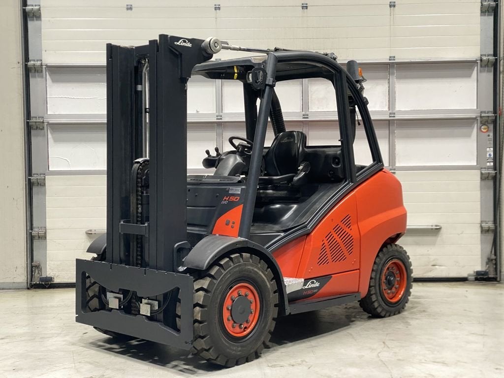 LINDE H50D-02, Zakelijke goederen, Machines en Bouw | Heftrucks en Intern transport, Meer dan 4000 kg, Diesel, Heftruck, LINDE