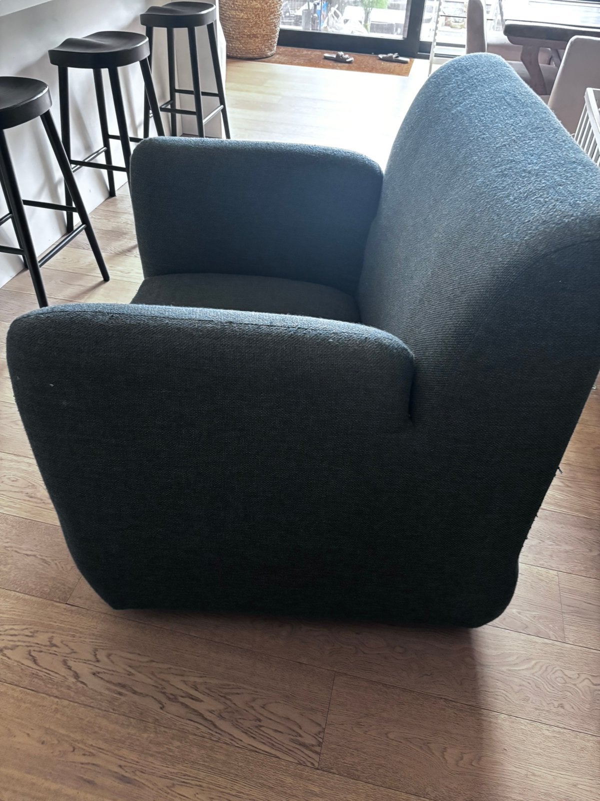 Design zetel Gommaire, Ophalen, Zo goed als nieuw, Stof