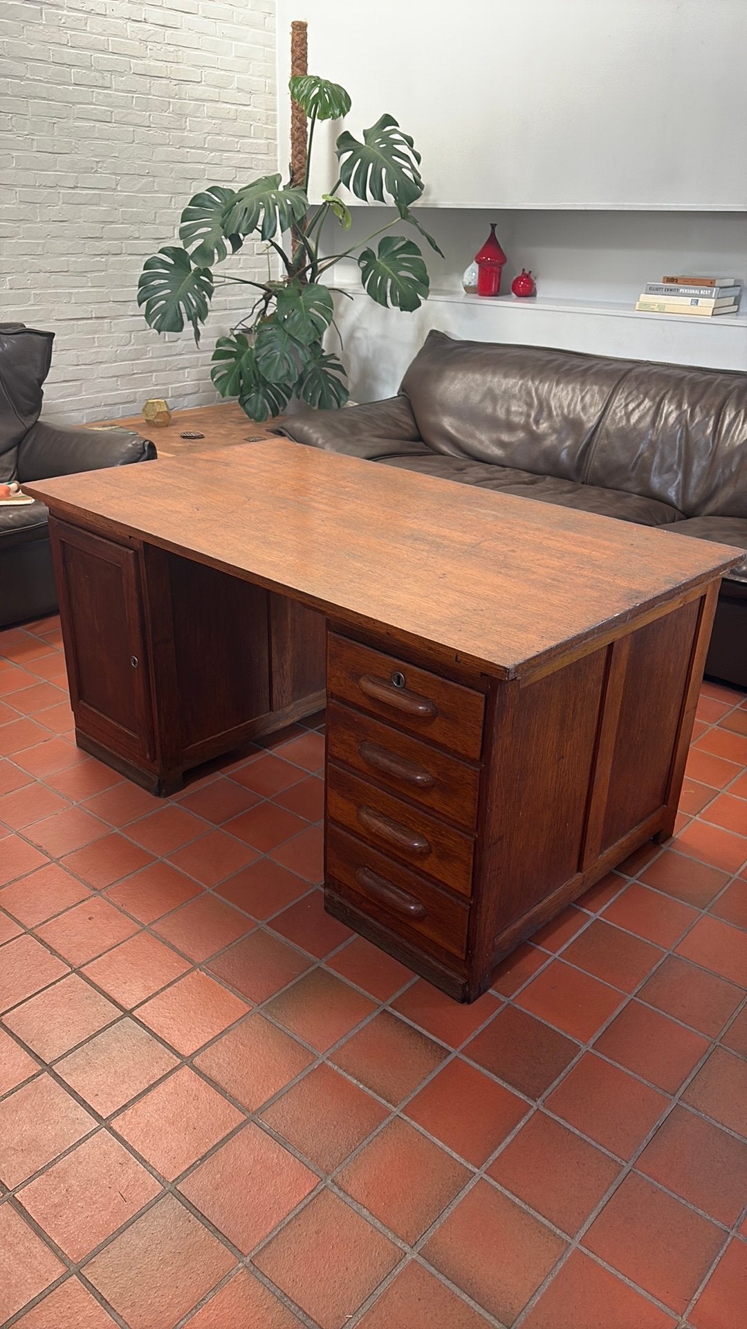 Art deco / modernistische bureau, Ophalen
