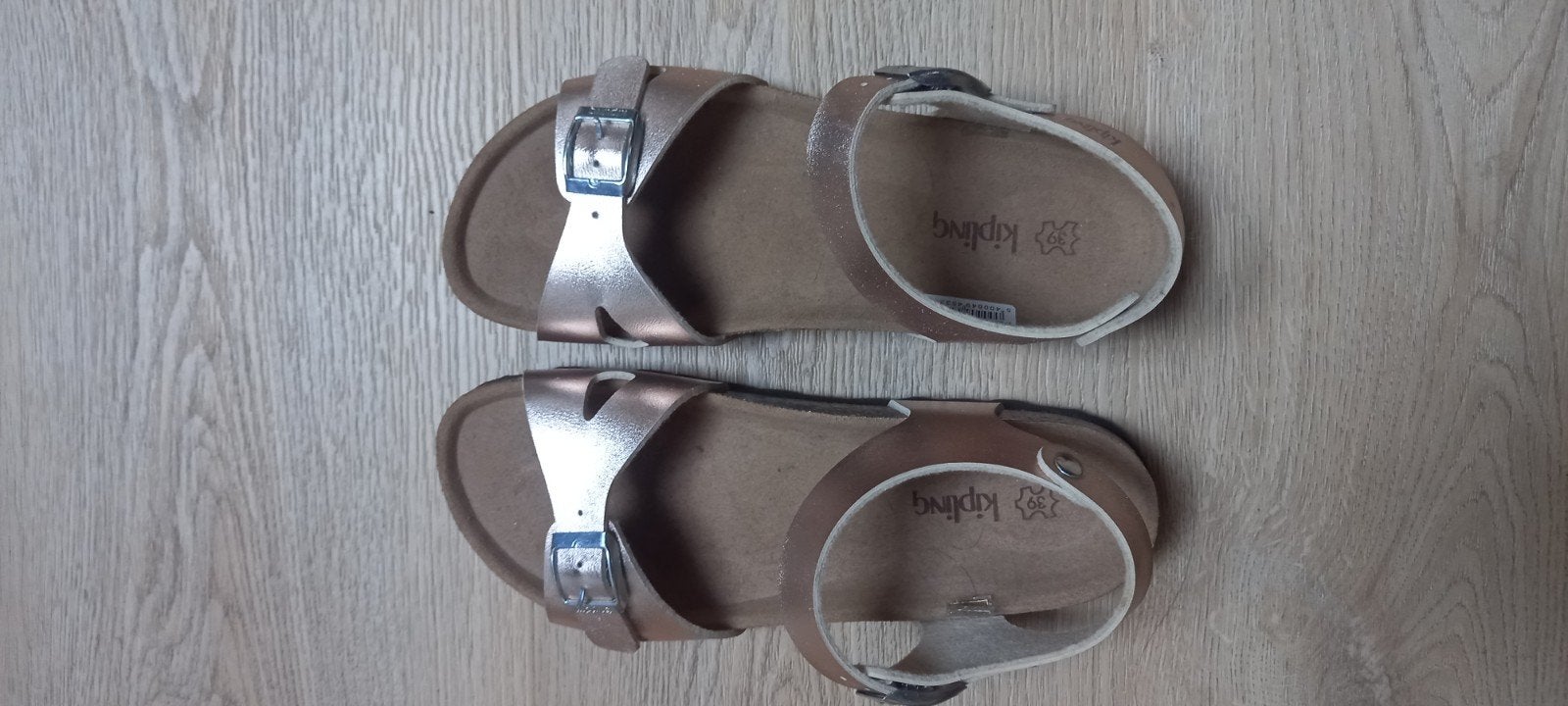 nieuwe gouden sandalen Kipling Mt 39, Kleding | Dames, Schoenen, Overige kleuren, Nieuw, Kipling, Sandalen of Muiltjes