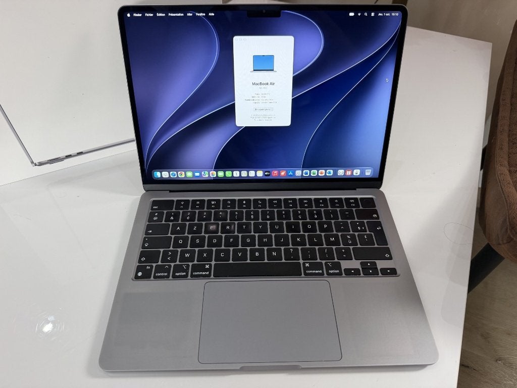 Macbook Air 13 - Apple M2 / 500 Go SSD, Comme neuf, Enlèvement, Azerty, MacBook Air