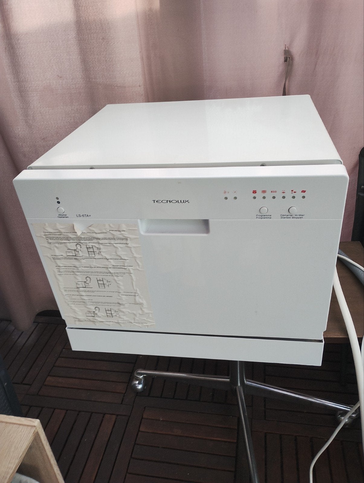 mini lave vaisselle technolux, Electroménager, Comme neuf, Enlèvement, 45 à 60 cm, À Poser