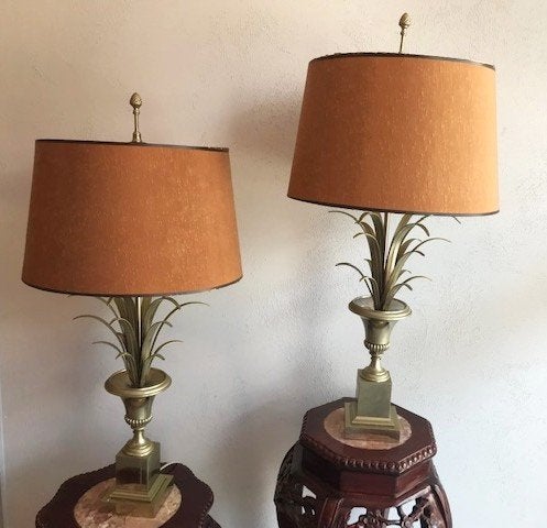 Maison Charles set Lampen Boulanger Hollywood Regency😎✨😍, Ophalen of Verzenden