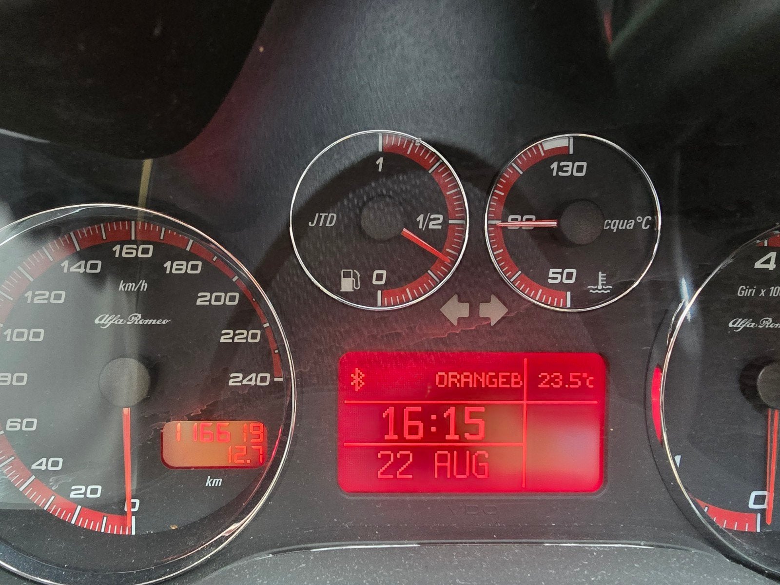 Alfa gt Q2, Auto's, Alfa Romeo, Voorwielaandrijving, Zwart, Cruise Control, Zwart