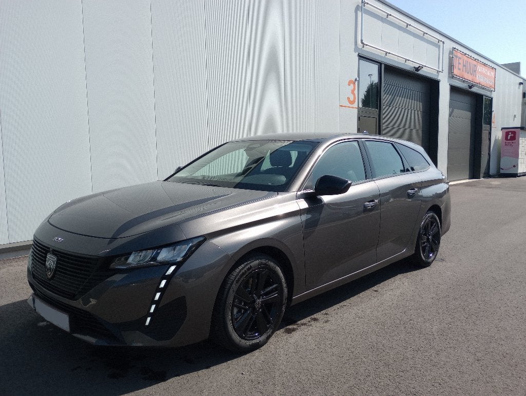 Peugeot 308 SW platinum grijs, Autos, Peugeot, Argent ou Gris, Achat, 1250 kg, Boîte manuelle