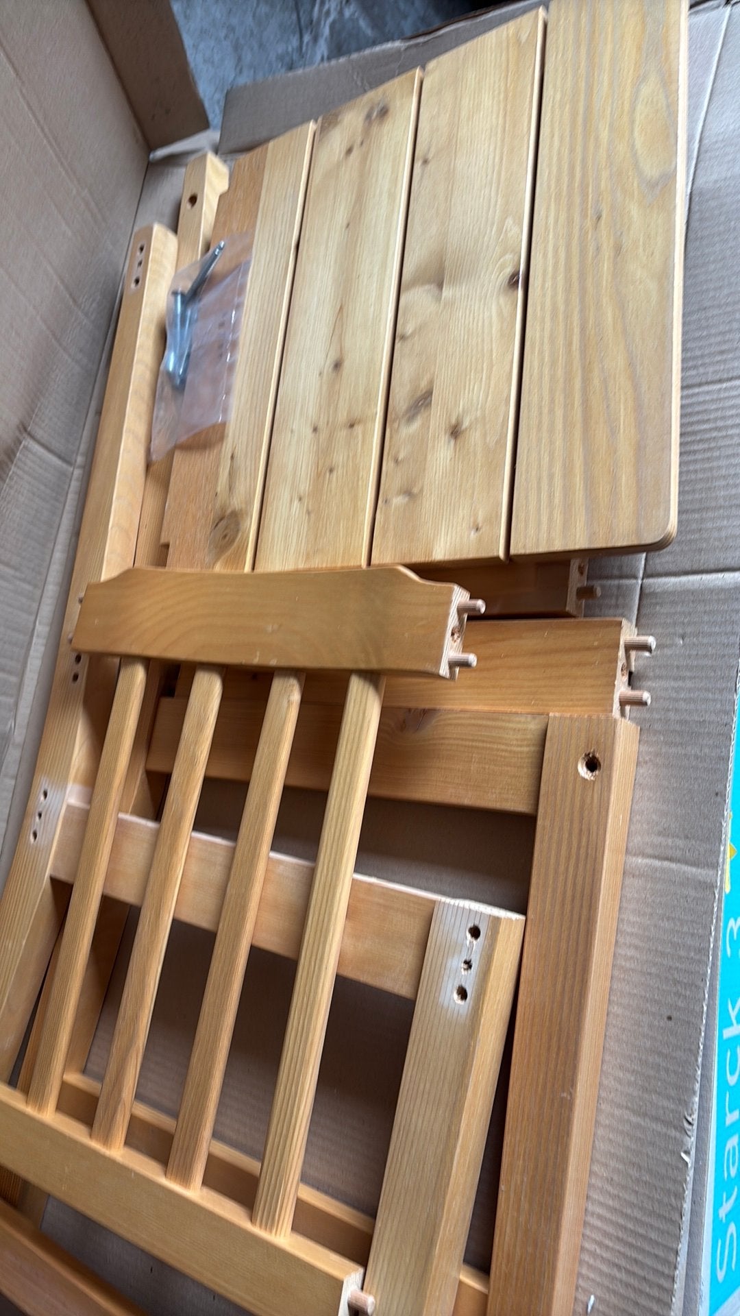 Nieuwe stoelen in verpakking, Maison & Meubles, Chaises, Enlèvement, Neuf, Bois, Landelijk